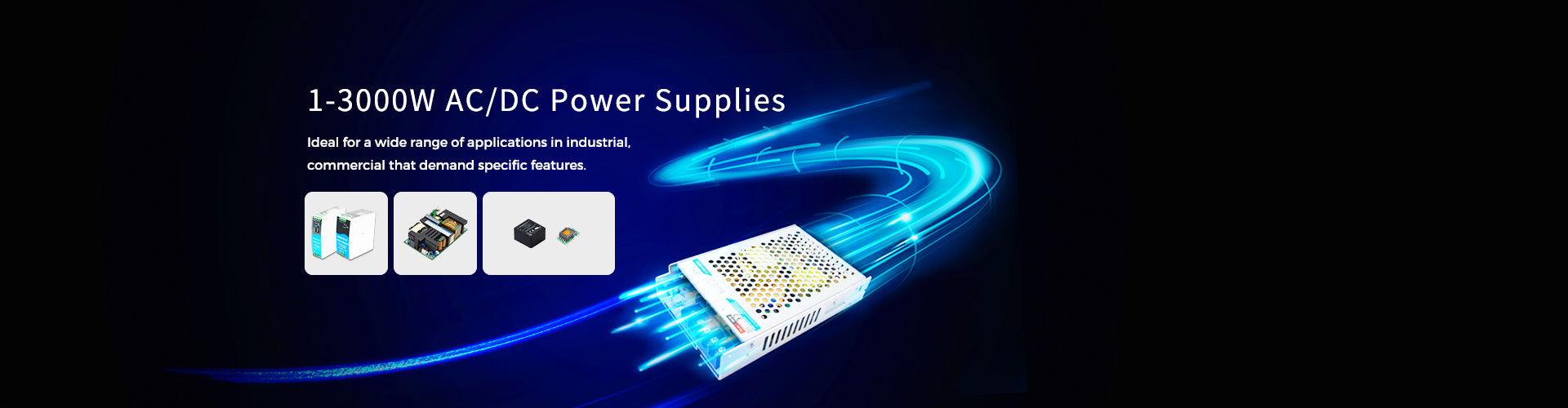 Power Supply and Adaptor Collection Banner